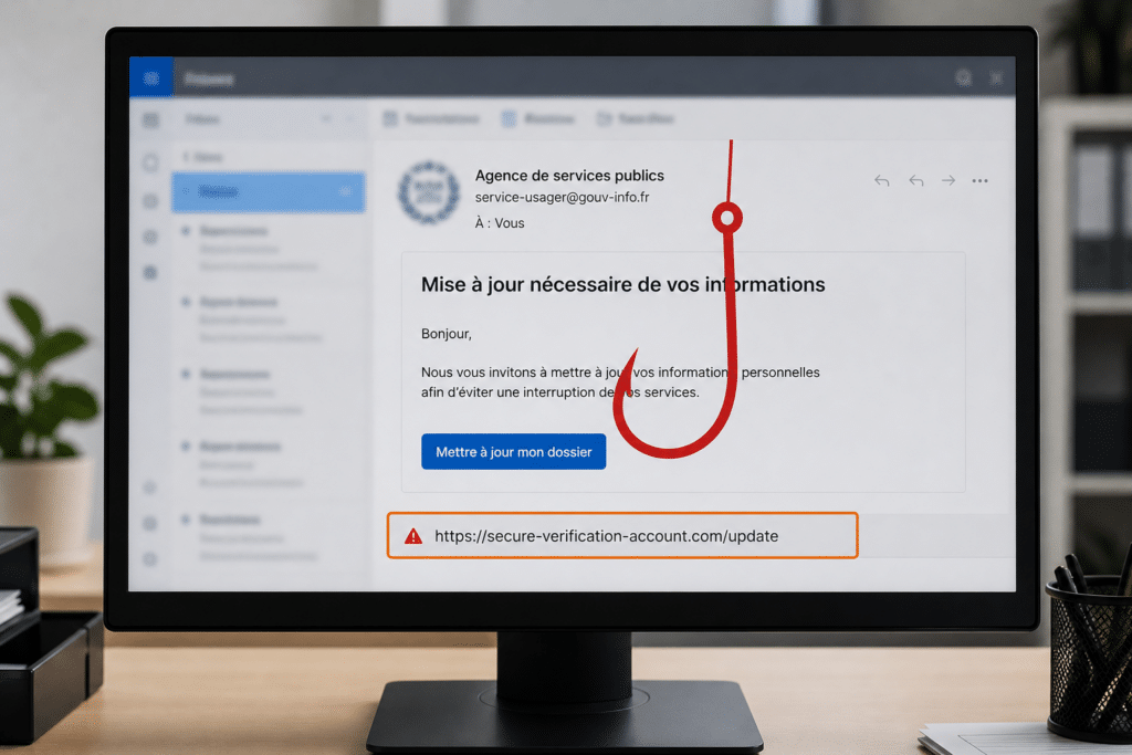 Phishing en Suisse : reconnaître les e-mails frauduleux